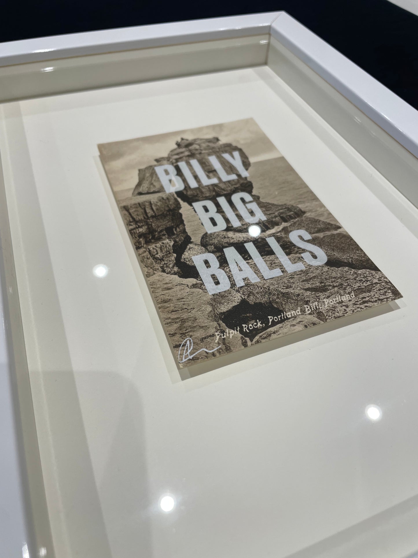 Billy Big Balls - Box Framed