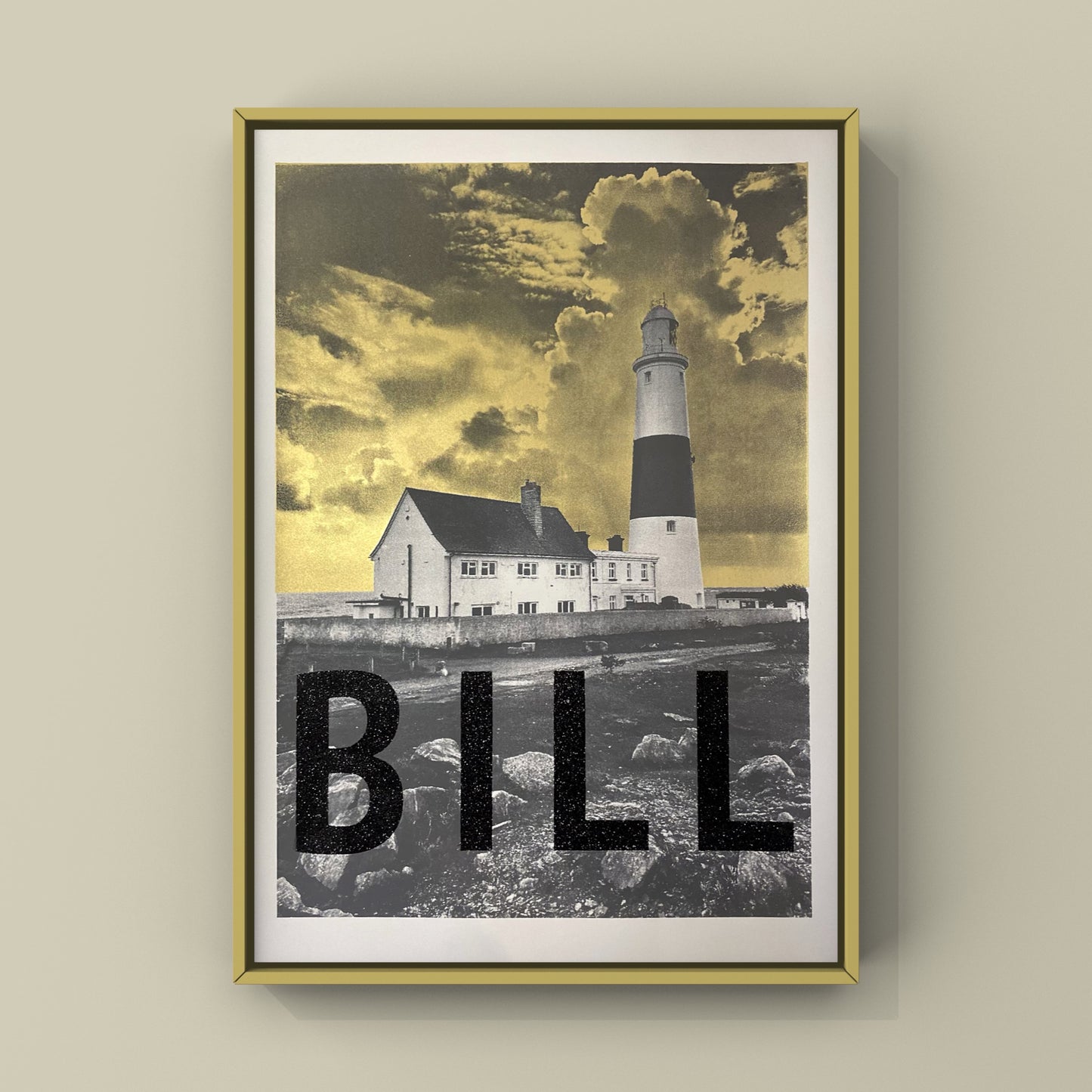 Portland Bill - Metallic Gold