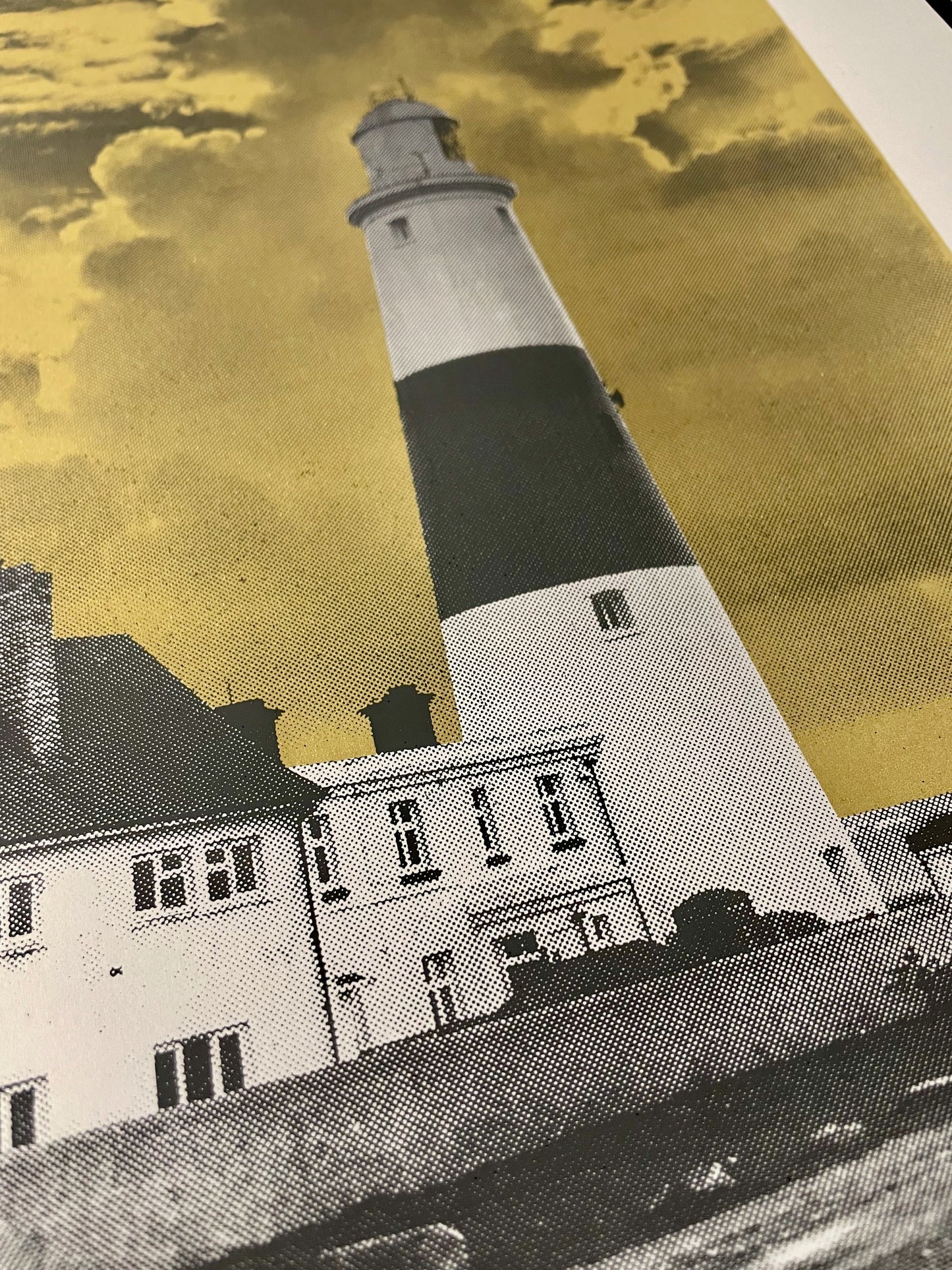 Portland Bill - Metallic Gold